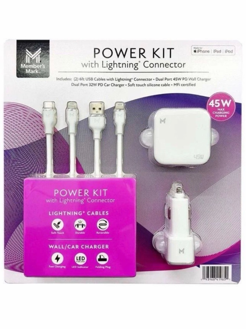 Power Kit with Lightning Connector - White